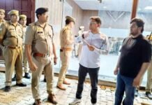 नए स्वरूप में नजर आएगा कविनगर थाना, पुलिस उपायुक्त ने परखा निर्माण कार्य