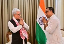 मुंबई राजभवन में जनसेवक तरुण मिश्र की राज्यपाल जिष्णु देव वर्मा से शिष्टाचार भेंट, जनहित मुद्दों पर हुई सार्थक चर्चा