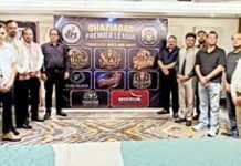 गाजियाबाद क्रिकेट प्रीमियर लीग का आगाज, आठ टीमों के नामों की आधिकारिक घोषणा