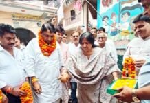 गाजियाबाद के विजय नगर में 1.26 करोड़ के विकास कार्यों का श्रीगणेश, महापौर और विधायक ने किया शिलान्यास