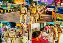 गाजियाबाद में रक्षाबंधन की खुशियों के बीच खाकी का सुरक्षा कवच, हर मोर्चे पर पुलिस अलर्ट