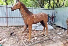 कबाड़ में छिपी कला ने बदली शहर की तस्वीर, वेस्ट से तैयार होंगी गाजियाबाद की नई पहचान